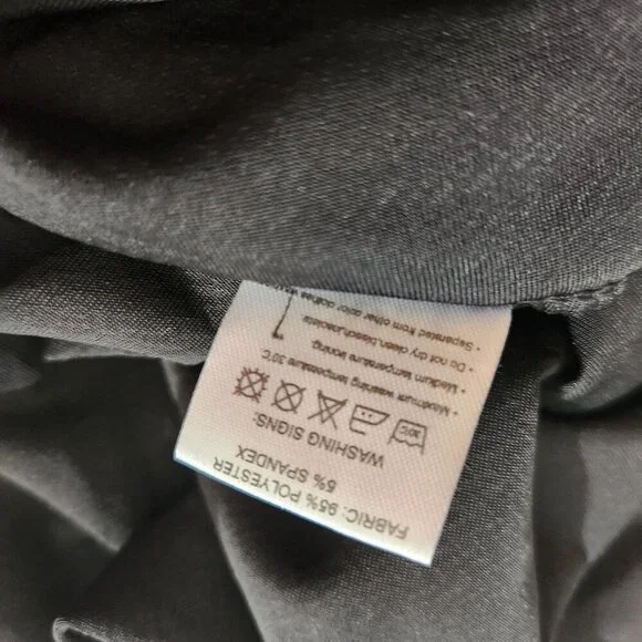 Urban Coco Pleated Flared Skater Skirt Medium Black - Picture 10 of 11